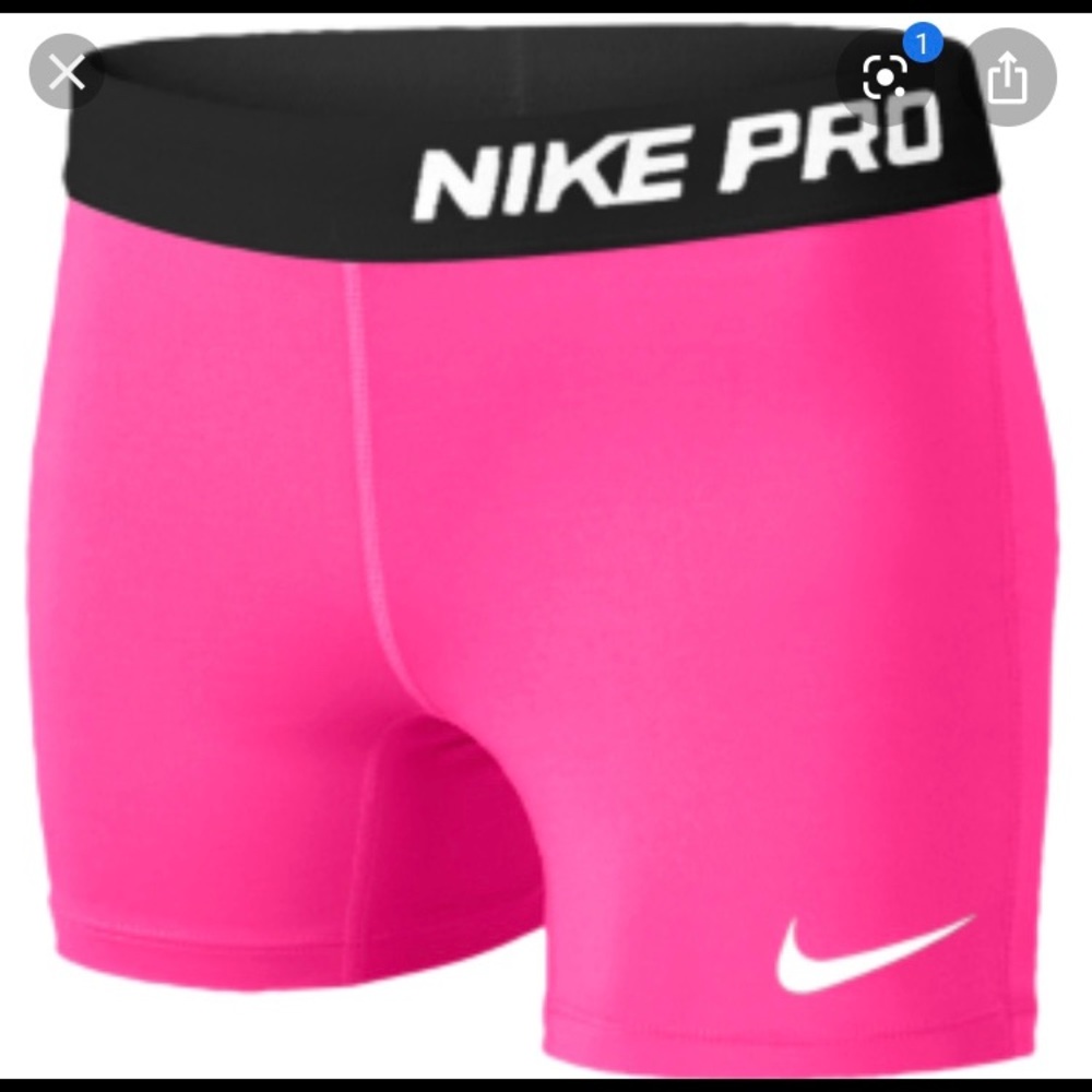 Pink Magenta Nike Pro Spandex Women